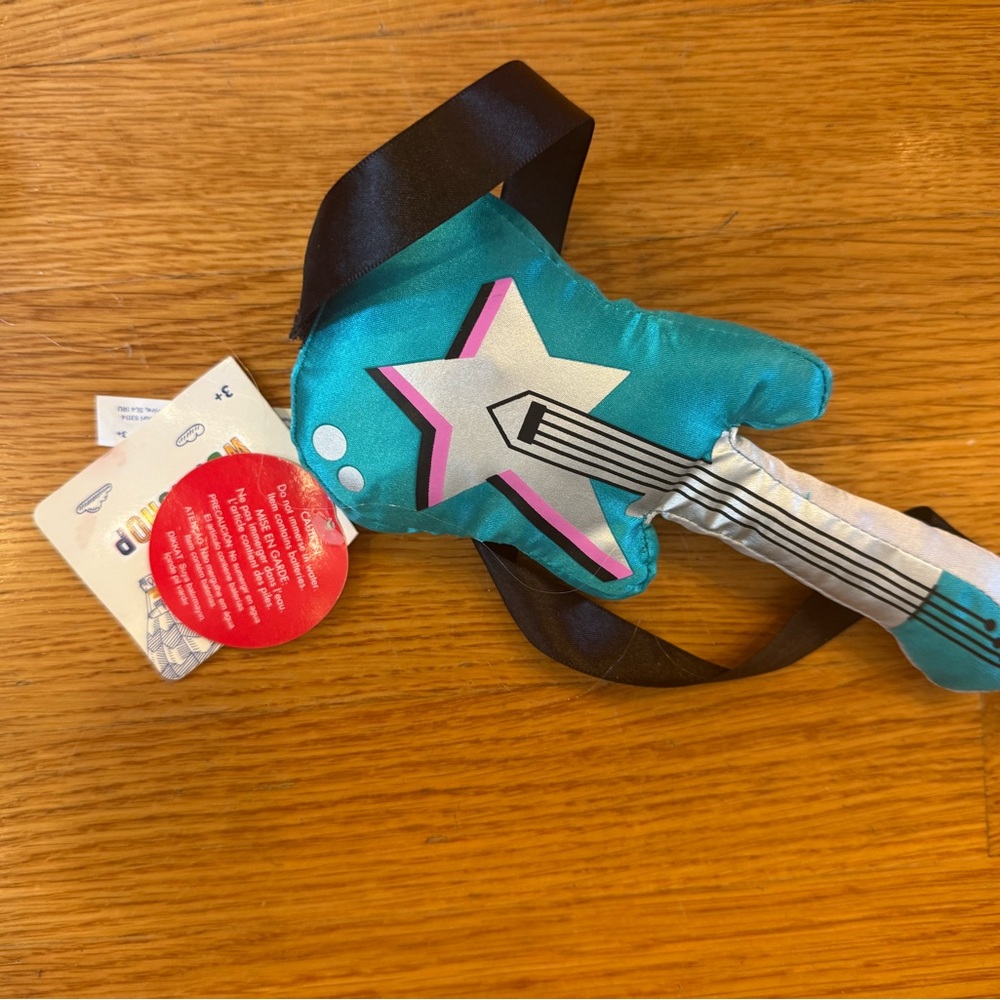 Build-A-Bear Teal Star Guitar